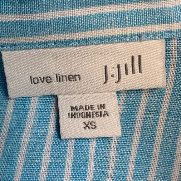 J. Jill Linen Shirt. Size XS - Picture 11 of 14